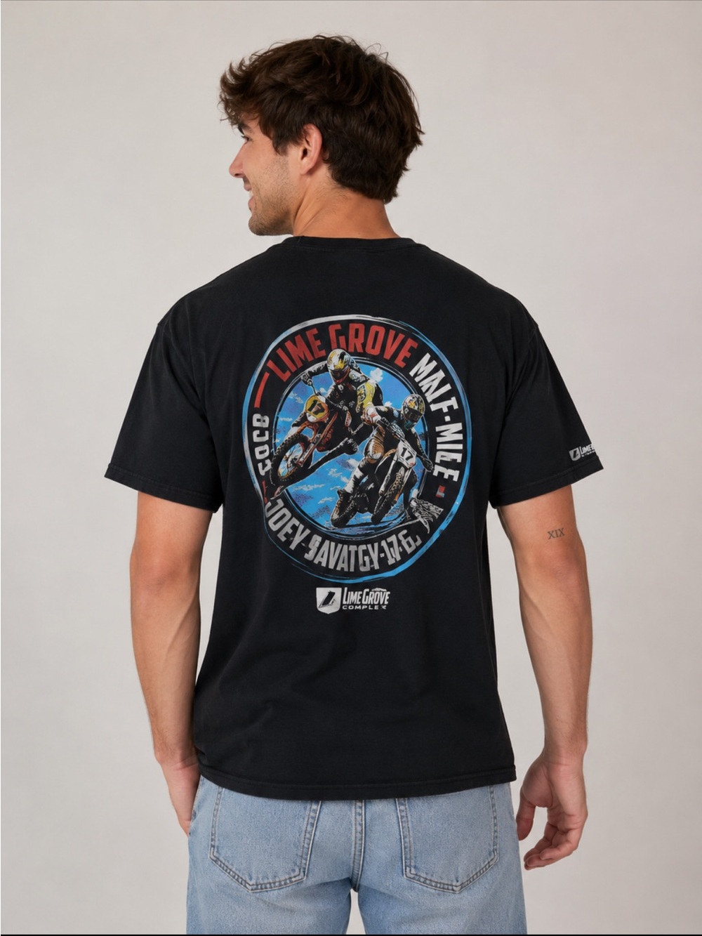 Mens racing tee X-Large